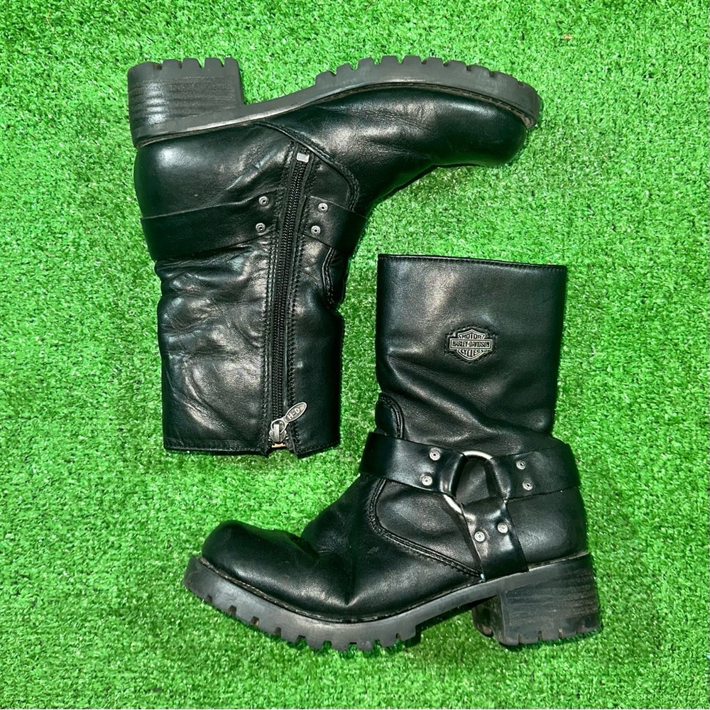Harley-Davidson Black Riding Boots